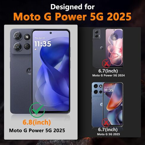 LYWHL 3+2 Pack for Motorola Moto G Power 5G (2025) Screen Protector in Saudi Arabia