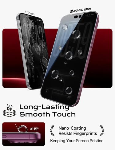 MAGIC JOHN Privacy for iPhone 18 Pro Max Screen Protector 6.9 inch in Saudi Arabia