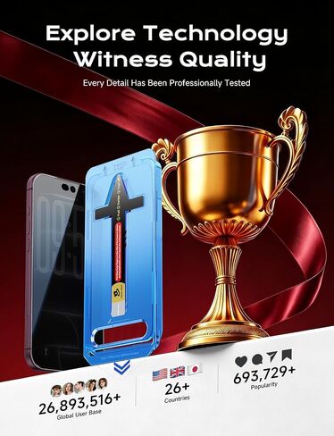 MAGIC JOHN Privacy for iPhone 18 Pro Max Screen Protector 6.9 inch in Saudi Arabia