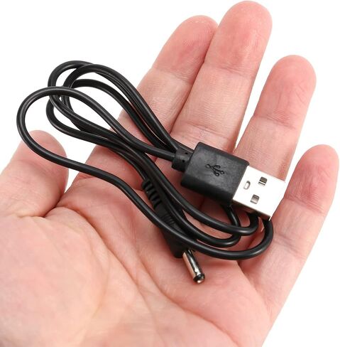 USB DC Cable Charger 69 cm 3.5x1.3mm Plug Lead for Electronics in Saudi Arabia