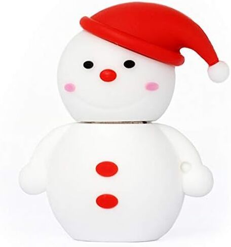 Christmas USB Flash Drive 5 Pack 8GB, Leizhan Novelty Thumb Drive Thanksgiving Memory Stick Santa Claus, Christmas Tree, Elk, Snowman, Dog Pendrive New Year Gift U Disk in Saudi Arabia