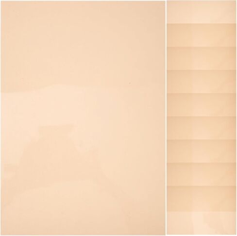 Gel Light Filter Sheets PVC 25pcs 11.7x8.3 Inch Orange in Saudi Arabia