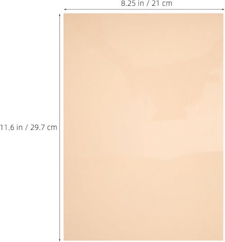 Gel Light Filter Sheets PVC 25pcs 11.7x8.3 Inch Orange in Saudi Arabia