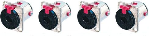 4 Geniune Neutrik NJ3FP6C 1/4 6.35 mm TS or TRS Locking Speaker/Guitar Jack in Saudi Arabia