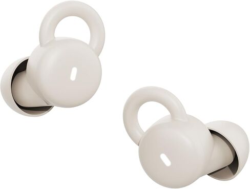 Sleep Earbuds w/Mic, Comfortable Sleeping Headphones Small Design for Side Sleepers Invisible Buds for Sleep Wireless Bluetooth Earphones for Noise Blocking Snoring (Ivory) in Saudi Arabia