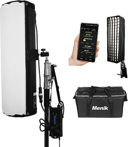 Menik CB‑130CA Inflatable Rollable Soft LED Video Light with Grid in Saudi Arabia