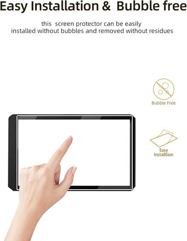 Screen Protector for Cuttable matte screen protector 10.39 * 5.83inch, 2-Pack Anti-Glare Matte Film, Easy Installation, Bubble-Free for 10.39 * 5.83inch, Touch Sensitive in Saudi Arabia