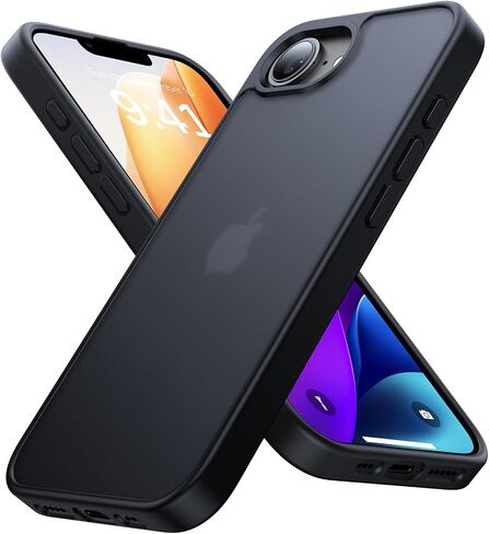 Eastinbox for iPhone 16e & 17e Case, Matte Protective Slim Case, Black in Kuwait