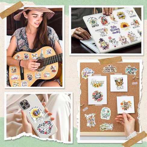 SigyoJeom 200PCS Motivational Stickers, Positive Affirmation Decals in Saudi Arabia