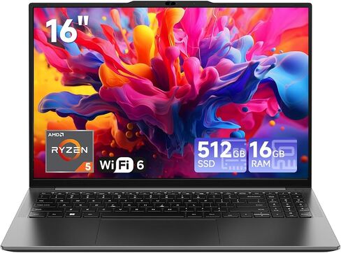 CHUWI Gaming Laptop, 16GB RAM 512GB SSD, AMD Ryzen 5 (Beat i7-1355U) in Saudi Arabia