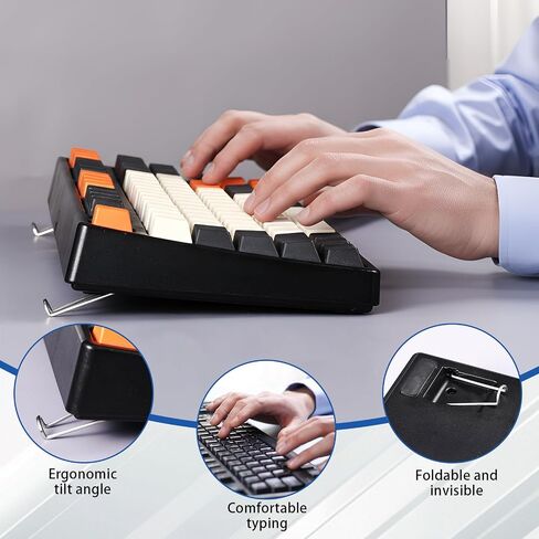 2 Pcs Replacement Keyboard Feet Leg, Metal Stand for Desk in Saudi Arabia