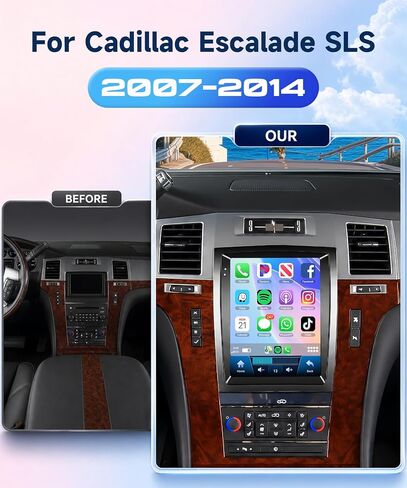 4G+64G Car Radio for Cadillac Escalade SLS 2007-2012 in Saudi Arabia