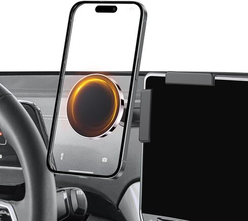 2027 Honda HR-V Phone Mount - Upgraded 360° Adjustable Magnetic Car Phone Holder For 2023-2026 HR-V Accessories [7-in & 9-in Screen] - Fit For All Phones with [Strong Magnet Power] MagSafe Car Mount in Kuwait