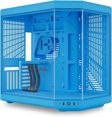 HYTE Y70 Blueberry Milk Dual Chamber ATX MID Tower with 3 TGW CS-HYTE-Y70-BM in Saudi Arabia