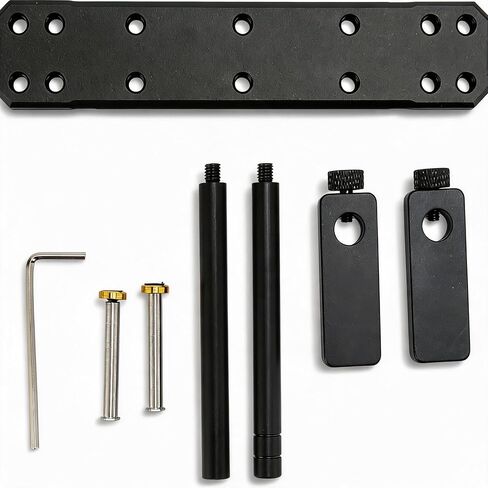 Graphics Card Support Bracket with Rubber Pad, Adjustable Height & Position, GPU Anti-Sag Holder for Case Bottom Fan, Easy Installation, Aluminum Alloy in Saudi Arabia