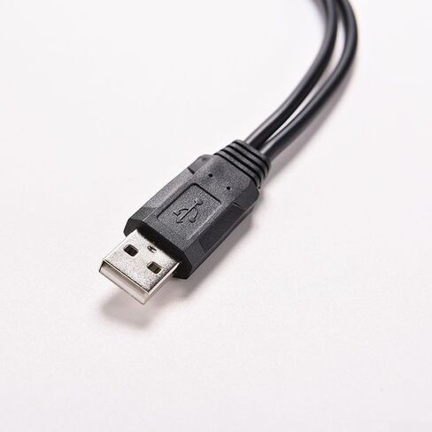 Usb Splitter Cable Dual Female To Male Adapter Cord in Saudi Arabia