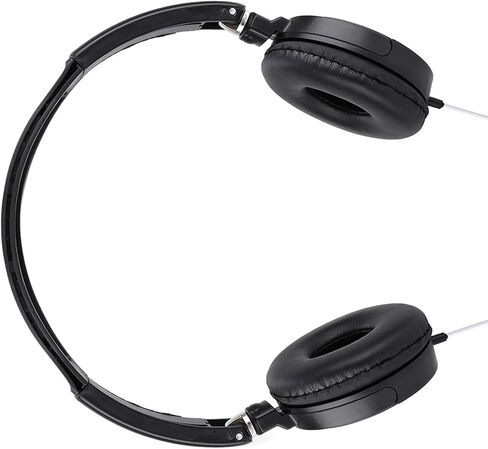 Compact Stereo Headphone with Adjustable Headband for Comfortable Listening All Day, Perfect for Smartphones and Laptops in Kuwait