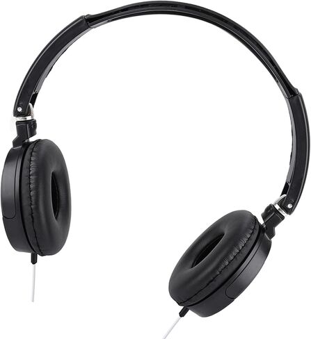 Compact Stereo Headphone with Adjustable Headband for Comfortable Listening All Day, Perfect for Smartphones and Laptops in Kuwait