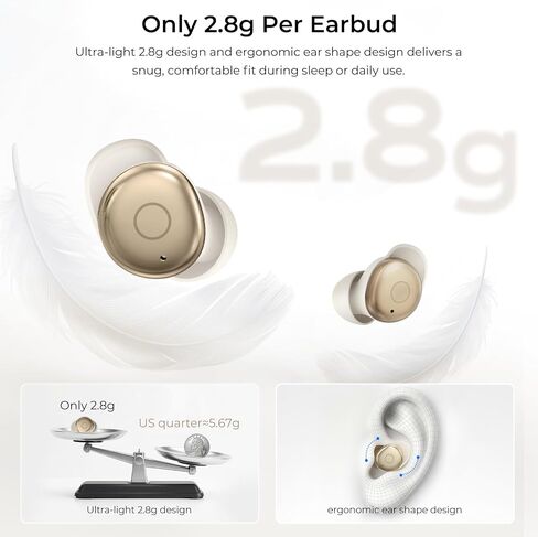 Kieslect Sleep Earbuds Bluetooth 5.4 Mini Wireless Earbuds for Side Sleepers in Kuwait