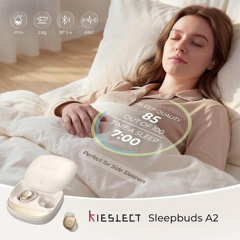 Kieslect Sleep Earbuds Bluetooth 5.4 Mini Wireless Earbuds for Side Sleepers in Kuwait