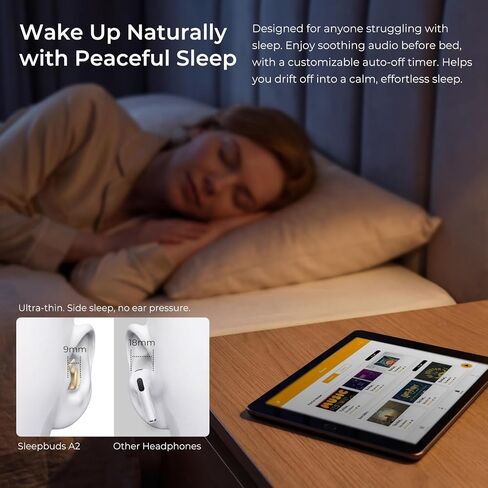 Kieslect Sleep Earbuds Bluetooth 5.4 Mini Wireless Earbuds for Side Sleepers in Kuwait