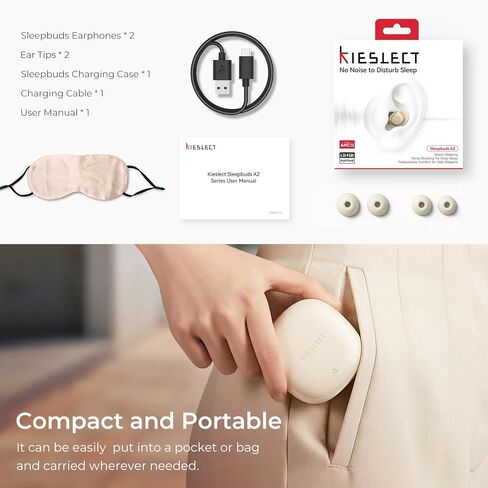 Kieslect Sleep Earbuds Bluetooth 5.4 Mini Wireless Earbuds for Side Sleepers in Kuwait