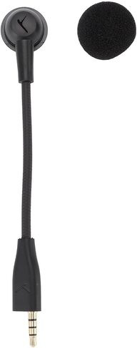 Gaming Headset Mic Flexible Gooseneck Microphone for Clear Voice Communication 15CM Length Portable for MMX100 MMX150 Headsets in Saudi Arabia