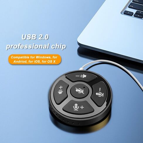 Desktop Conference Microphone with Mute Control Switch LED Light in Saudi Arabia