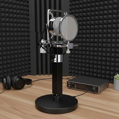 Yiju Audio Device Cover Kit Body Housing Handheld Condenser Mic Parts Metal Construction with Organized Mic Build for Studio Equipment Suitable for Music Studio Builds Repairs Home in Kuwait