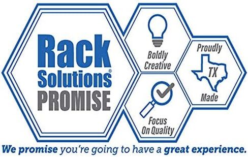 RackSolutions 1U Filler Panel with Stability Flanges in Saudi Arabia