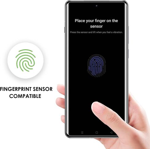 Screen Protector for OnePlus 12, Tempered Glass UV Set [3 Pack],Edge to Edge Full Coverage,Fingerprint-ID Compatible,Sensitive Touch in Saudi Arabia
