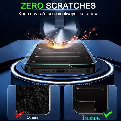 IMBZBK Matte Screen Protector for iPhone 17 Air, Tempered Glass, 3+3 Pack in Saudi Arabia