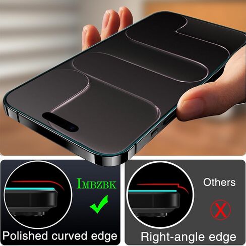 IMBZBK Matte Screen Protector for iPhone 17 Air, Tempered Glass, 3+3 Pack in Saudi Arabia