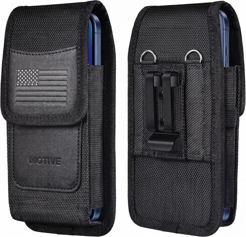 MOTIVE Holster Pouch Nylon Belt Clip Case with Secure Magnetic Closure | XL in Saudi Arabia