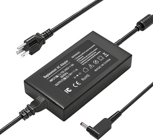 135W Laptop Charger Compatible with Acer Nitro 5 Gaming Laptop AN515-51 AN515-41 AN515-43 AN515-52 AN515-53 AN515-54 AN515-44 AN515-55 Nitro V15 V16 V17 N18C3 N18C4 Power AC Adapter Supply 5.5 * 1.7mm in Kuwait