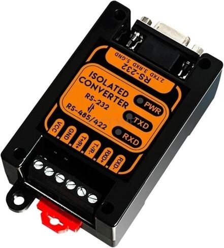 RS232 to RS485 RS422 Isolated Converter 2-Way Conversion RS-485 Interface Data Serial Adapter Cable 7-36VDC in Kuwait