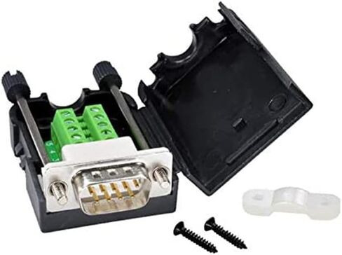 DB9 Solderless Connector RS232 D-Sub Serial to 9-Pin Port Terminal Adapter in Saudi Arabia