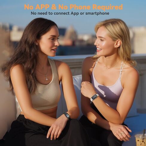Slim Design Fitness Tracker, No App No Phone Required, Long Battery Life in Kuwait