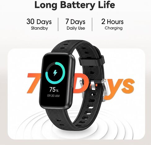 Slim Design Fitness Tracker, No App No Phone Required, Long Battery Life in Kuwait