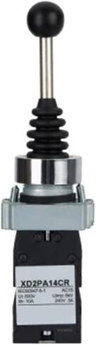 XD2PA14CR Joystick Controller, Plastic, 22mm, 4 Directions, Stay Put, 4NO in Kuwait