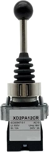 XD2PA12CR Joystick Controller, Plastic, 22mm, 2 Directions, Stay Put, 2NO in Kuwait