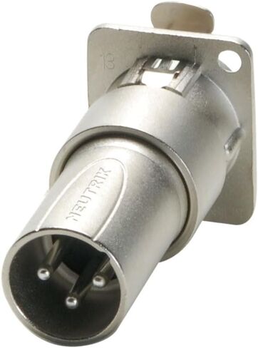2 Neutrik NA3FDM Adapter 3 Pin Mic XLR Female - Male Feedthrough Converter in Saudi Arabia