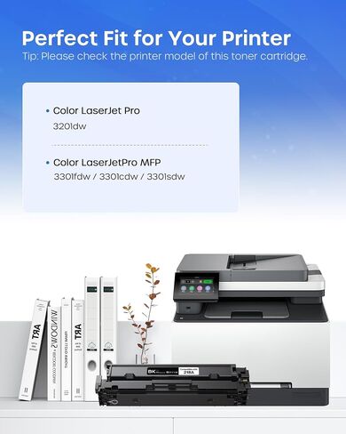 218A Black Toner Cartridge with Chip Compatible for HP 218A W2180A 2 Pack in Saudi Arabia