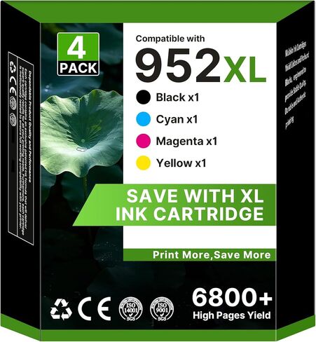 952 952xl 8710 ink cartridges Combo Pack for HP 952xl 952 Replacement in Saudi Arabia