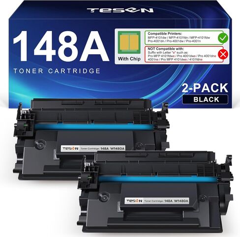 TESEN 148A Black Toner Cartridge 4001n 4101fdw (with Chip) in Saudi Arabia