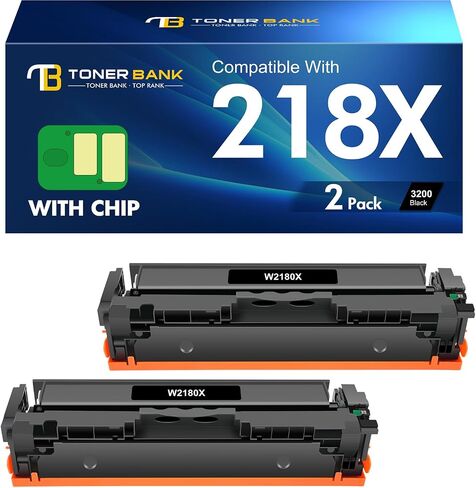 W2180X 218X Black Toner for HP 218X Black Toner Cartridge High Yield 2 Pack in Saudi Arabia