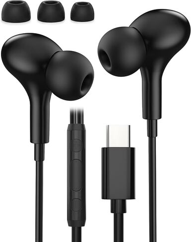 Travel Depot Wired Earbuds USB C with Mic in Kuwait