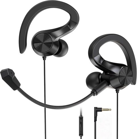 Wired Gaming Earbuds with Mic, Gaming Earphones for Gaming Video Calling in Saudi Arabia