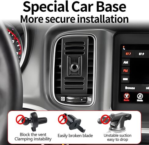 Car Phone Holder for Dodge Charger 2011-2023 Auto Accessories Navigation Screen Bracket Interior Cell Mobile Phone Mount Holders case Accessory in Saudi Arabia