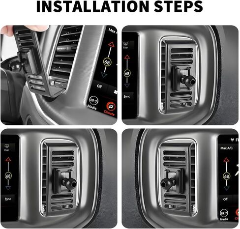 Car Phone Holder for Dodge Charger 2011-2023 Auto Accessories Navigation Screen Bracket Interior Cell Mobile Phone Mount Holders case Accessory in Saudi Arabia